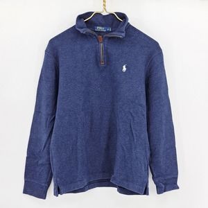 Polo Ralph Lauren Men's Quarter Zip Blue Size S